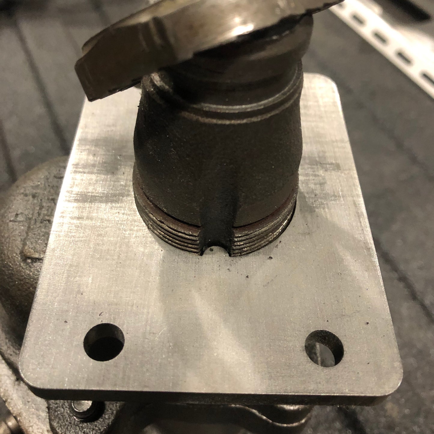 1961 - 1968 Dodge Truck Brake Master Cylinder Upgrade Plate