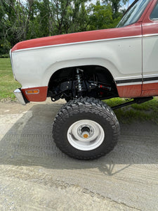 72-93 Dodge truck 3 link suspension kit